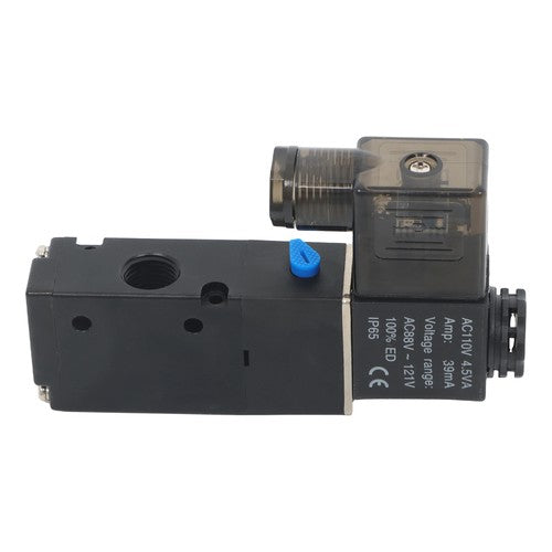 3 Way Normally Closed DC 110V Electric Solenoid Air Valve 1/4" NPT
