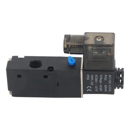 3 Way Normally Closed DC 110V Electric Solenoid Air Valve 1/4" NPT