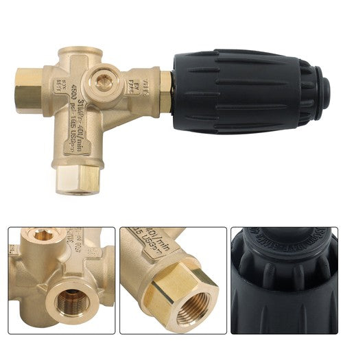 Annovi Reverberi 4500 PSI Unloader Valve with Adjustable Knob VRT3-310, VRT3310