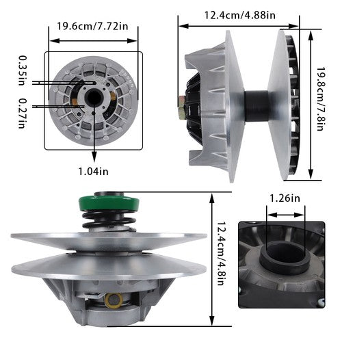 For ODES 800 Dominator Raider X2 D2 D4 Primary Secondary CVT Clutch Removal Tool