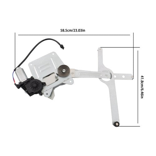 741-844 For GMC Jimmy 1995-2001 Power Window Regulator w/Motor Front Left NEW
