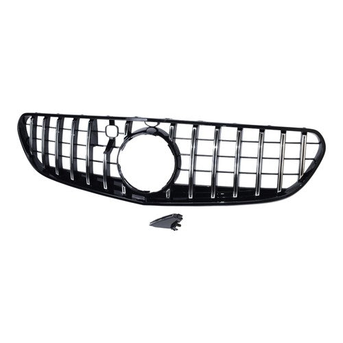 For 2015-2017 Mercedes C217 W217 S500 S550 Coupe AMG S63s GT Style Grille Chrome