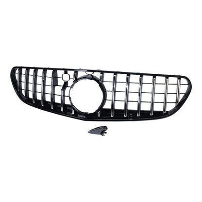 For 2015-2017 Mercedes C217 W217 S500 S550 Coupe AMG S63s GT Style Grille Chrome