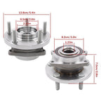 1pc Front Wheel Bearing Hub For Dodge Avenger Chrysler 200 Sebring Cirrus 513263