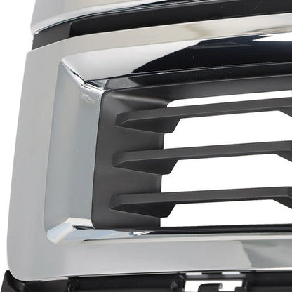 Front Upper Bumper Grille Grill For Chevy Silverado 1500  LT/LT 2014-2015