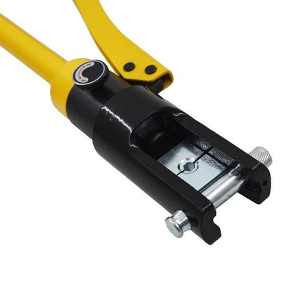 16 MT Hydraulic Wire Terminal Crimper Battery Cable Lug Crimping Tool W/Dies