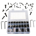 1625 Pcs M2 M3 M4 M5 Bolts and Nuts Hex Socket Head Screw Assortment Kit