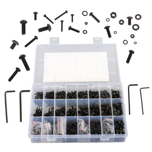 1625 Pcs M2 M3 M4 M5 Bolts and Nuts Hex Socket Head Screw Assortment Kit