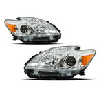 Headlights Headlamps For Toyota Prius 2012-2015 Replacement Right&Left Halogen