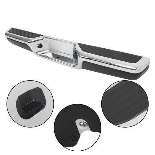 Rear Step Bumper Assembly Chrome Steel Fit For 1997-2003 2004 Dodge Dakota