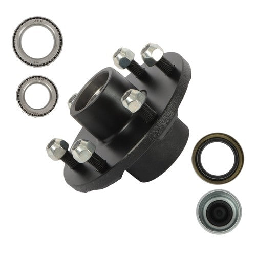 1 Set 6 - 5.5" Trailer Wheel Hub Kit For 3500 lb #84 Trailer Axle(4-Piece/Set)