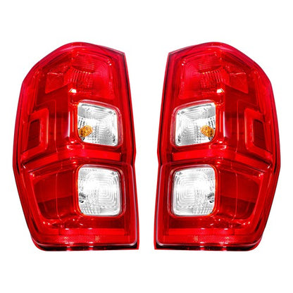 Tail Light Left+Right Side Halogen Rear For Ford Ranger XL 2019 2020-2022 Chrome