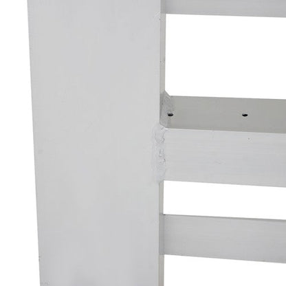 2Pcs 72'' × 14'' Aluminum Sliver Trailer Ramps 6500LBS Total Beavertail Hook End