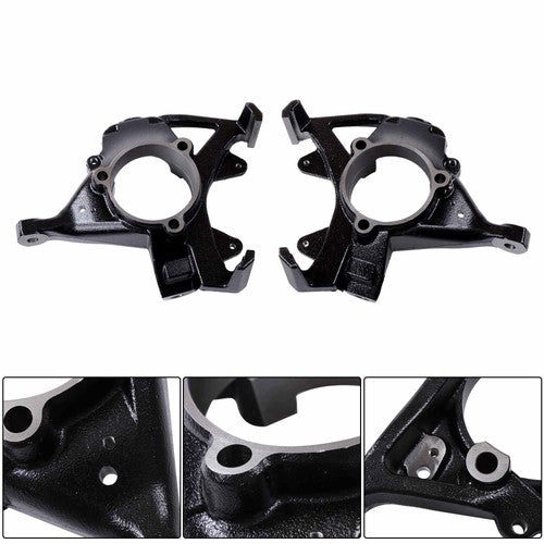 For Jeep Grand Cherokee Wrangler Comanche Front Left & Right Steering Knuckles