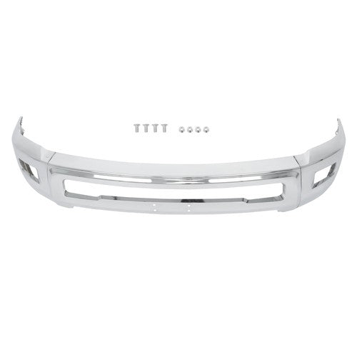 Chrome Split Front Bumper Without Sensor Hole For Dodge RAM 2500 3500 2010-2018