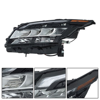LED+Halogen For Nissan Pathfinder 22-23 Chrome Housing Headlight Turn Signal LH
