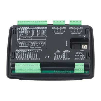 Automatic Start HGM6120N Generator Controller Voltage Controller Replacement