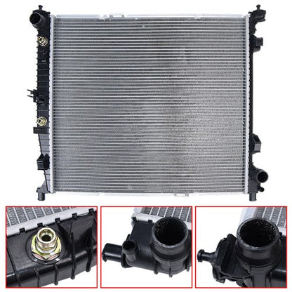 Aluminum Radiator For 13-16 Mercedes-Benz GL350 2015-2016 Mercedes-Benz GL450