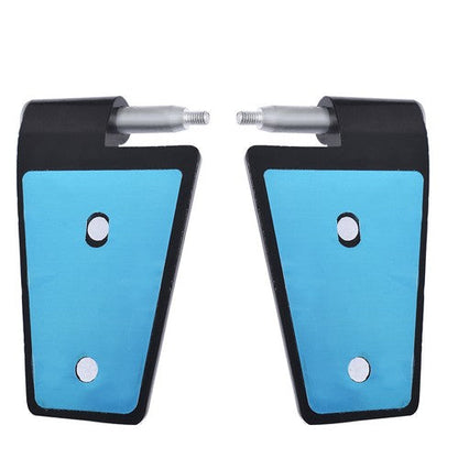 Set of 2 Door Hinges Black Suit For Jeep Wrangler 2007 2008-2017 Unlimited JK