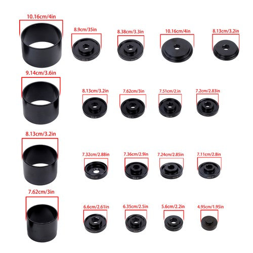 78825 For Universal 25Pcs Front Wheel Drive Bearing Removal Install Adapter Kit
