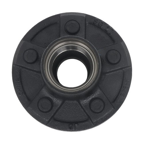Idler Hub Round Spindle Kit Trailer Hub Kit With Bearing Kit For 5 Lug × 4.5"