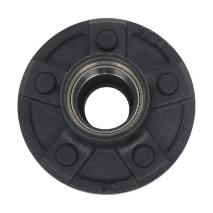 Idler Hub Round Spindle Kit Trailer Hub Kit With Bearing Kit For 5 Lug × 4.5"
