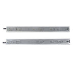 1 Pair of 22In Locking Drawer Slides Full Extension & Lock 150 lb Load Capacity