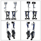 18"-30" Stilt Aluminum Alloy Stilts Adjustable Drywall Stilt Painting Tool Black