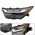 Fit 2022 2023 Toyota RAV4 XLE Halogen Headlight W/ LED DRL Left Driver Side