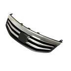 Front Radiator Bumper Grille Front Upper Chrome Grill Fit Honda Accord 2011-2012