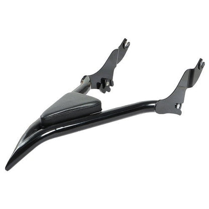 16" Backrest Sissy Bar For CVO Touring Road King Glide Street Glide Black 09-21