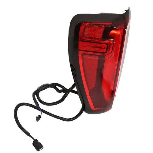 Driver/Left Side Red Lens Tail Light LED For GMC Sierra 2019 2020 2021 2022