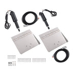 15001-101 9"x12" Standard Boat Trim Tab Kit 12V No Switch For 16-25 Foot Vessels