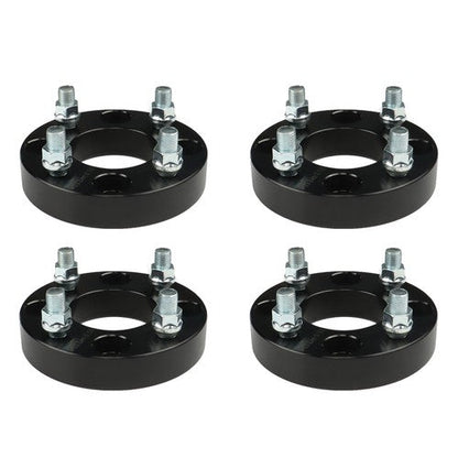 4× 1" 4x4 Wheel Spacers 62mm Hub Bore 1/2x20 Studs For EZGO Club Car Golf Cart