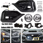 For 2022 2023 Subaru WRX STI LED Turn Signal DRL Fog Bezel Lamps & Fog Lights