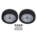 3.4' Axle Hole For Lawn Mower Solid Tire 2-Pack 13X5.00-6 Tire & Wheel Flat Free