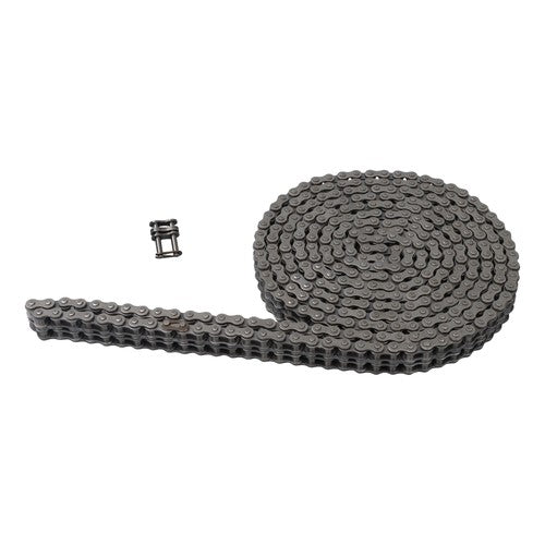#35-2 Duplex Roller Chain 10 Feet Heavy Duty Double Strand with 2 Master Links