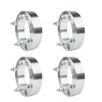 For 1991-1996 Kawasaki Mule 500 Silver X4 4x137 Wheel Spacer 1.5" 110mm M10x1.25