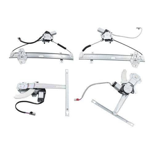 4Pcs For Honda Accord 1998-2002 Power Window Regulator Front & Rear w/Motor NEW