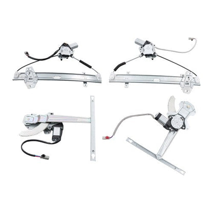 4Pcs For Honda Accord 1998-2002 Power Window Regulator Front & Rear w/Motor NEW