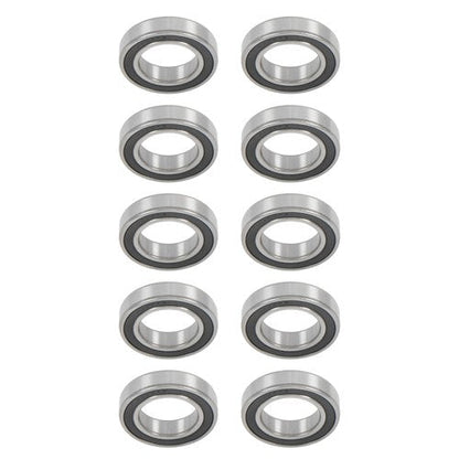 10Pcs 6008-2RS Bearings 40×68×15mm Double Rubber Seals Deep Groove Ball Bearing