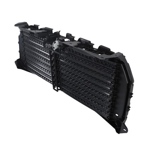 Black Upper Radiator Grille Air Shutter Assembly W/Motor For Ford F150 2015-2017
