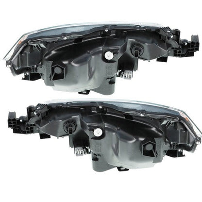 For Toyota Corolla L Le Eco 2017-2019 Headlight Projector Set Halogen L+R Clear