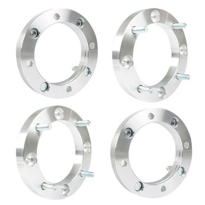 Wheel Spacers 4x156 1" 131mm M12x1.5 Silver 4Pcs For Polaris Polaris RZR 2015+