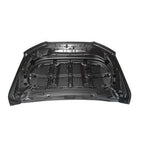 Fit 2019 2020 2021 2022 Ford Ranger Black Hood Direct Replacement  Aluminum
