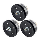 AM121342 AM115720 AM116065 3x Spindle Assembly w/Pulley For John Deere  AM115528