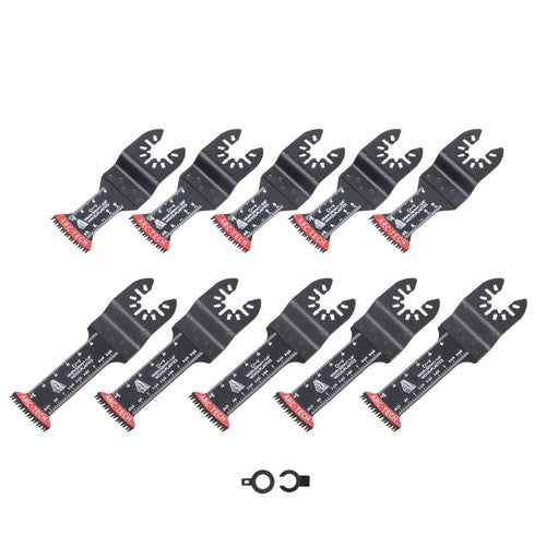 Oscillating Multitool Blades Kit 10 PCS Japanese Tooth Saw Blades Extra-Long