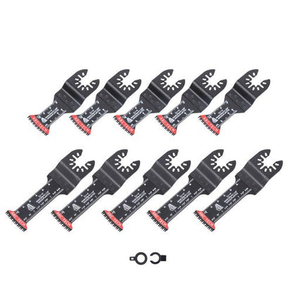 Oscillating Multitool Blades Kit 10 PCS Japanese Tooth Saw Blades Extra-Long