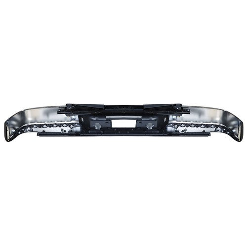 Chrome Steel Rear Bumper Fit For Chevy Silverado GMC Sierra 1500 07-13 Pickup