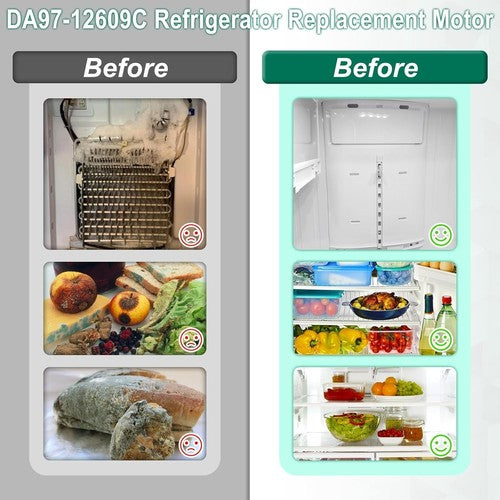 DA97-12609C Refrigerator Evaporator Fan Motor Cover For Samsung DA97-12609A